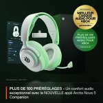 Auriculares con Micrófono SteelSeries Arctis Nova 5X Blanco