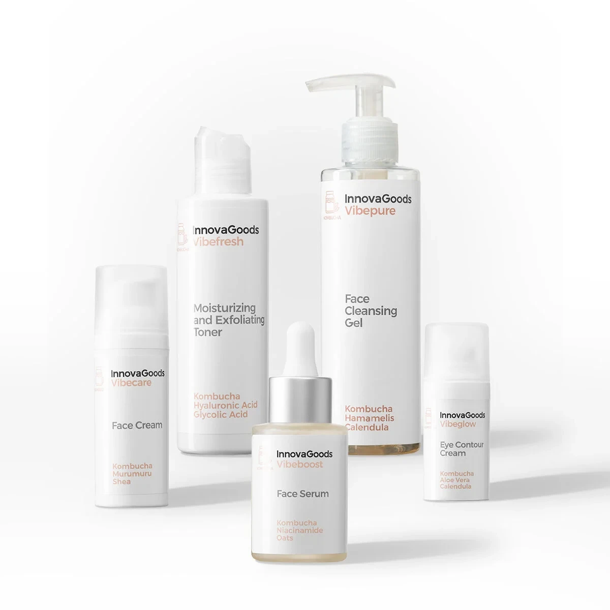 Pack de Rutina Facial Kombucha InnovaGoods