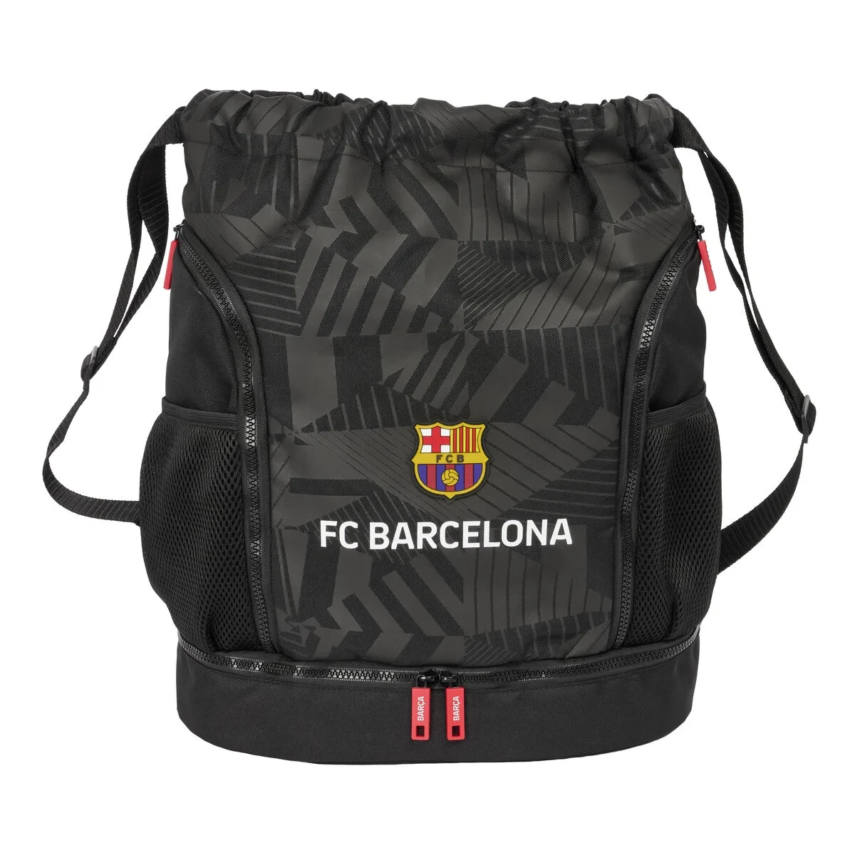 Bolsa Mochila con Cuerdas F.C. Barcelona Black Negro 35 x 40 x 1 cm