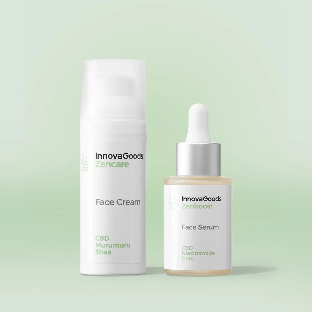 Pack Dúo de Hidratación Facial CBD InnovaGoods