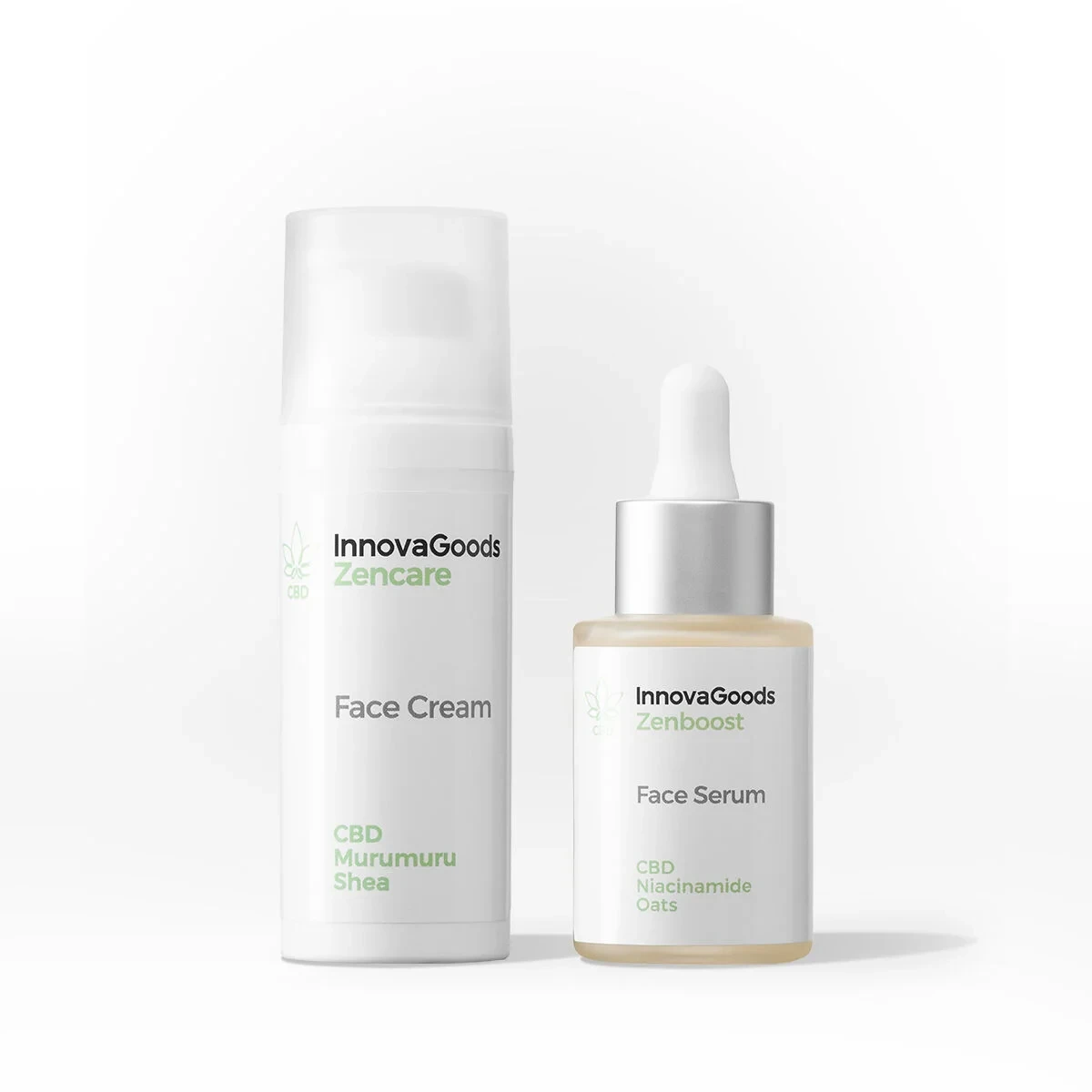 Pack Dúo de Hidratación Facial CBD InnovaGoods