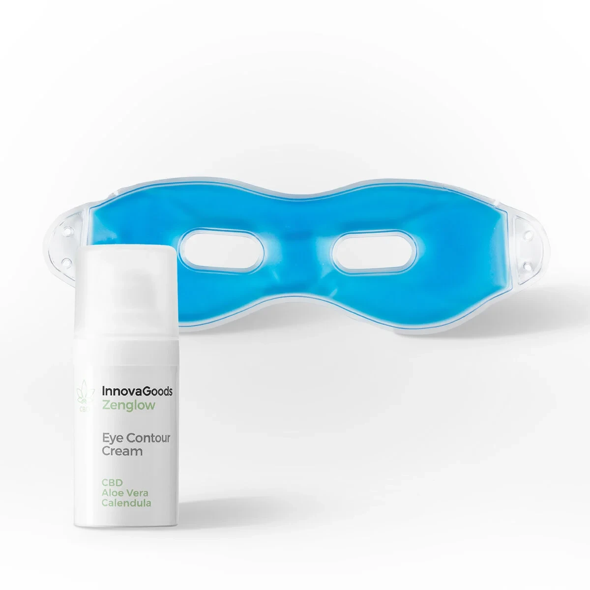 Pack Tratamiento Relajante Contorno de Ojos CBD InnovaGoods