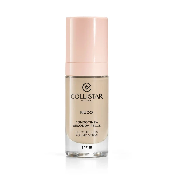 Fondo de Maquillaje Fluido Collistar NUDO Nº 1N Avorio Spf 15 30 ml