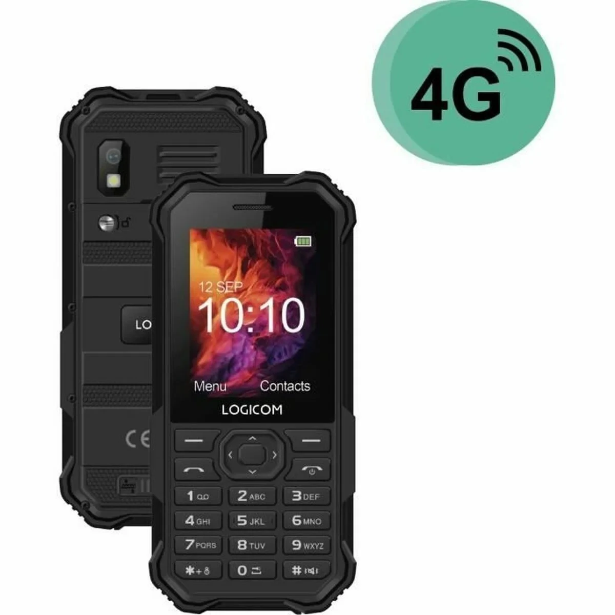 Teléfono Móvil Logicom XTREM 40 Negro 2,4"