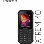 Teléfono Móvil Logicom XTREM 40 Negro 2,4"