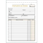 Talonario de Facturas 15 x 21 cm (10 Unidades)