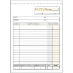 Talonario de Facturas 15 x 21 cm (10 Unidades)