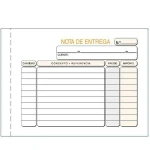 Talonario de Entregas 15 x 10,5 cm (5 Unidades)