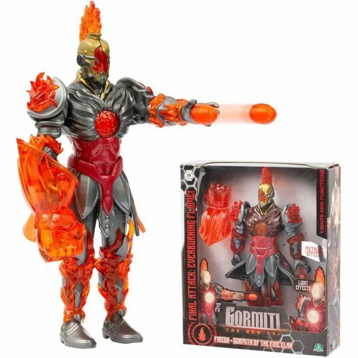 Figura Articulada Gormiti Fireon 27 cm