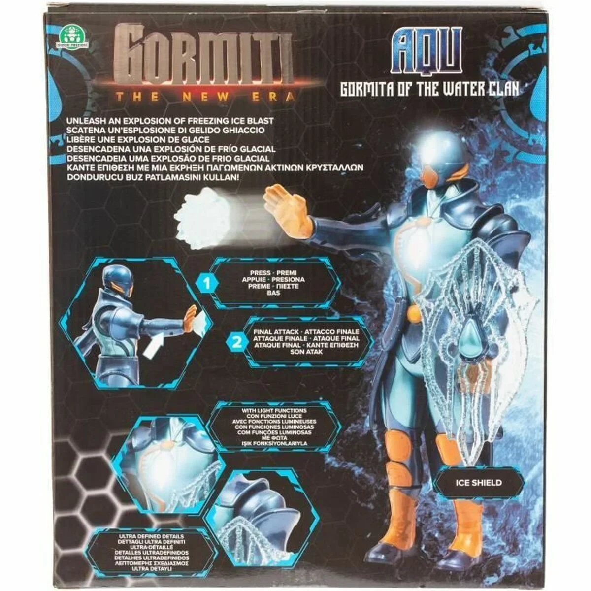Figura Articulada Gormiti Aqu 27 cm