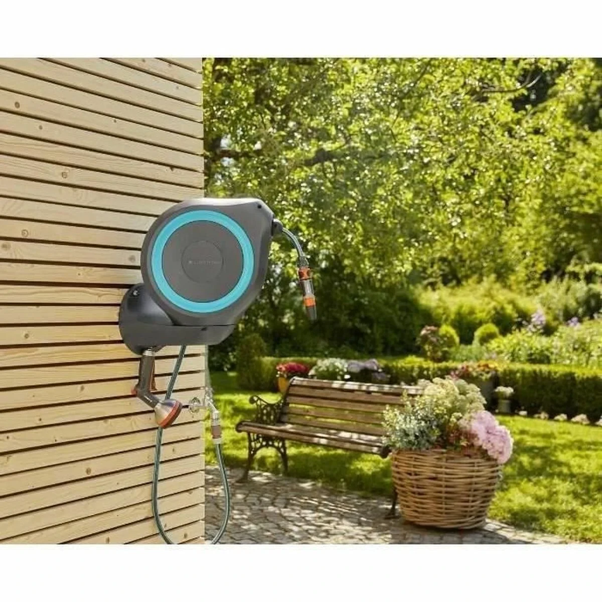 Manguera Gardena Wall Mural Rollup S 18600-20 Plástico Ø 11 mm