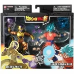Figuras de Acción Dragon Ball Super Dragon Stars: Golden Frieza vs Super Saiyan Blue Goku 17 cm