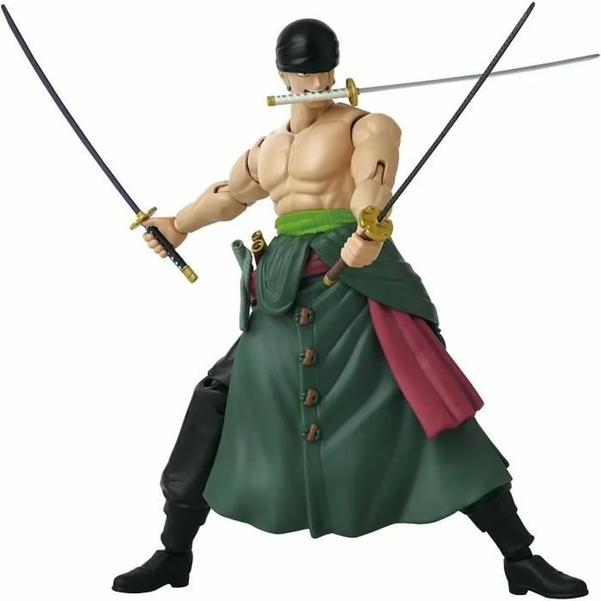 Figura Articulada One Piece Anime Heroes: Zoro Style 3 Swords 17 cm