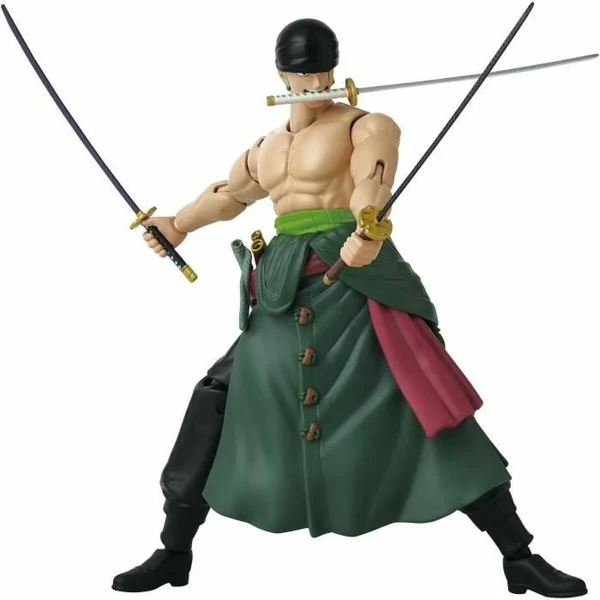 Figura Articulada One Piece Anime Heroes: Zoro Style 3 Swords 17 cm