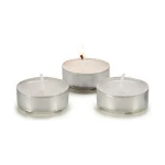 Set de Velas Acorde Blanco (12 Unidades)