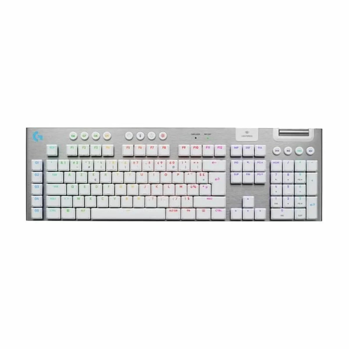 Teclado Inalámbrico Logitech G915 X Blanco AZERTY