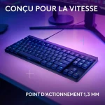 Teclado Logitech G515 TKL Negro AZERTY