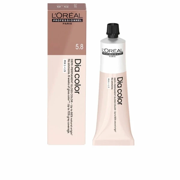 Coloración Semipermanente L'Oreal Professionnel Paris DIA COLOR Nº 1 60 ml