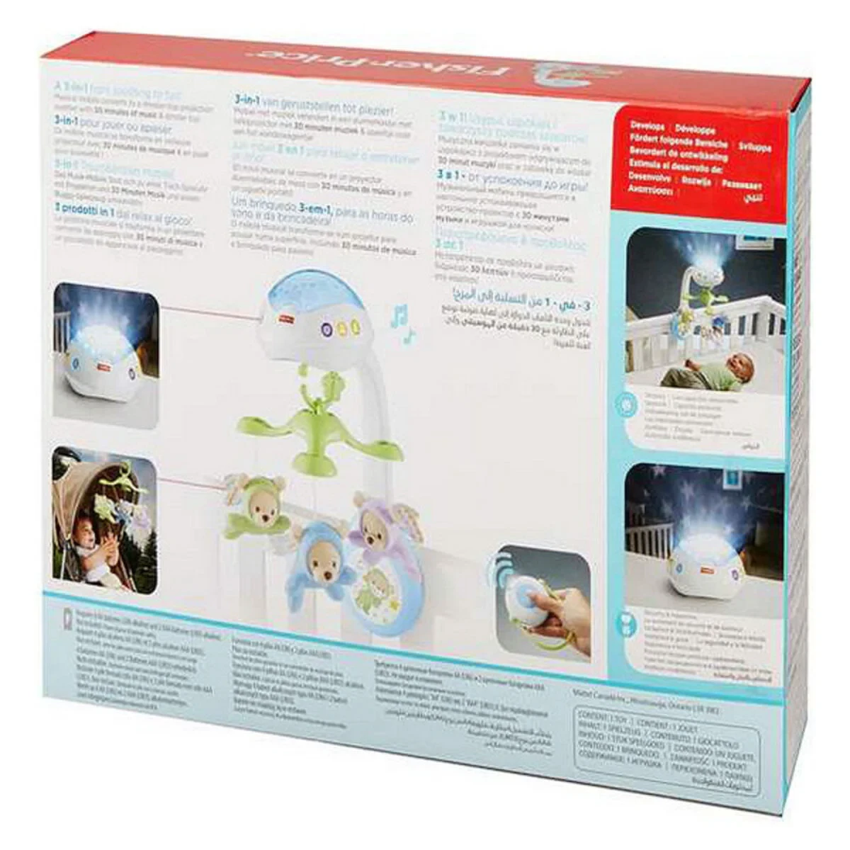 Móvil Proyector Fisher Price Mattel CDN41