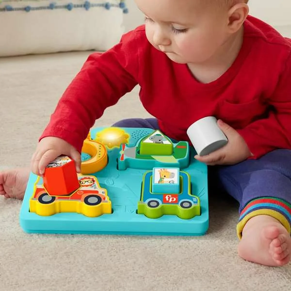 Puzzle Infantil Fisher-Price Vehículos