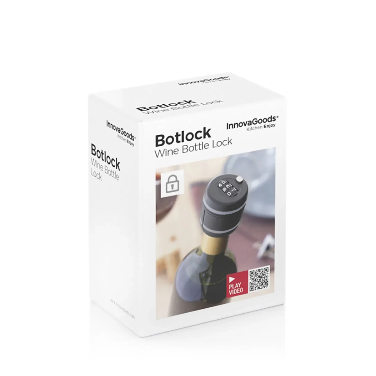 Candado para Botellas de Vino Botlock InnovaGoods