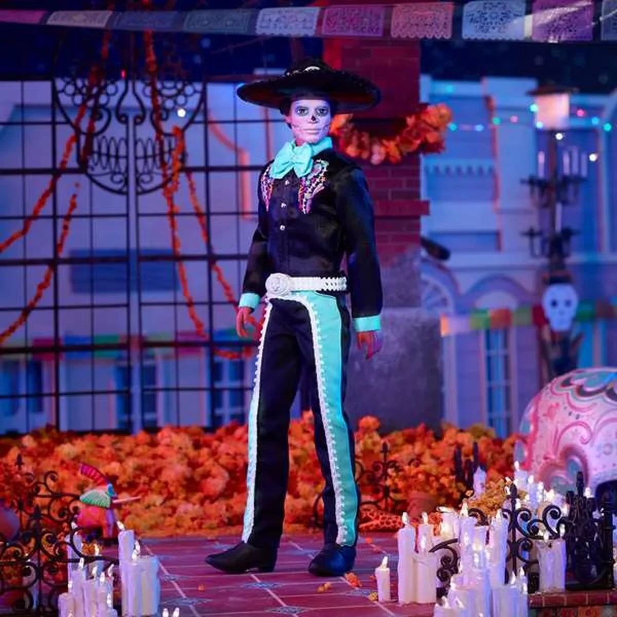 Muñeco Mattel Ken Día de los muertos