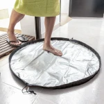 Esterilla para Vestuarios y Bolsa Impermeable 2 en 1 Gymbag InnovaGoods