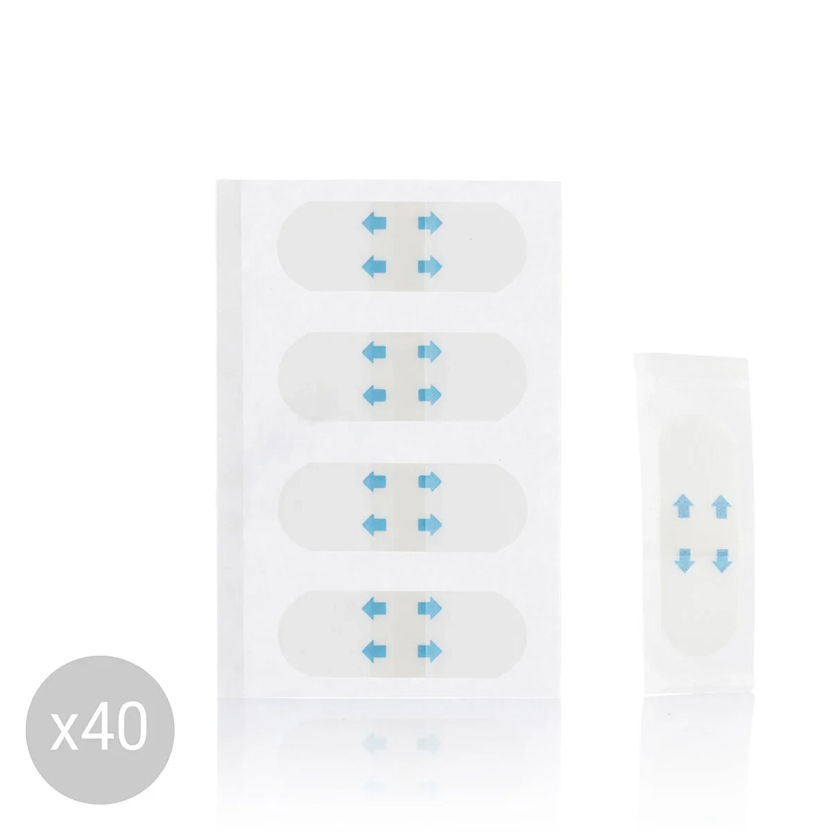 Parches de Lifting Facial Adhesivos Invisibles Liftrik InnovaGoods 40 unidades