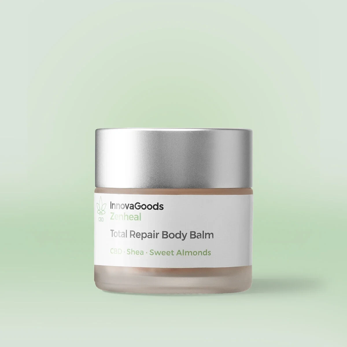 Bálsamo Reparador Corporal CBD Zenheal InnovaGoods 50 ml