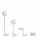 Ventilador Recargable Plegable 3 en 1 Fandle InnovaGoods Ø7,7'' 7200 mAh