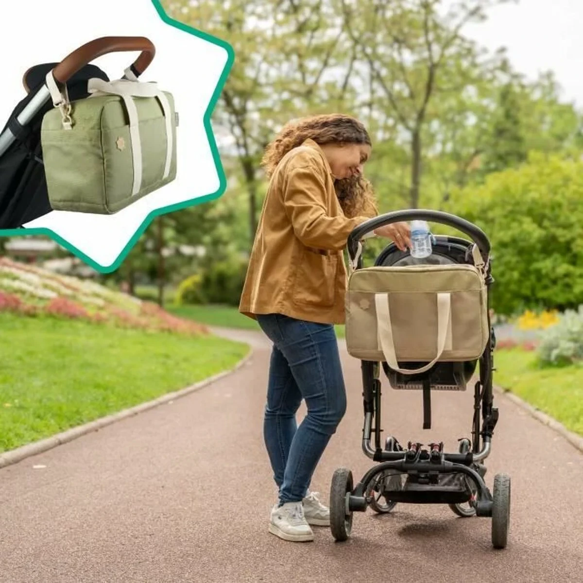 Bolso Cambiador de Pañales Badabulle Bowling