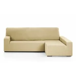 Funda para chaise longue de brazo corto izquierdo Hosteline CAMERON Beige 48 x 29 x 14 cm