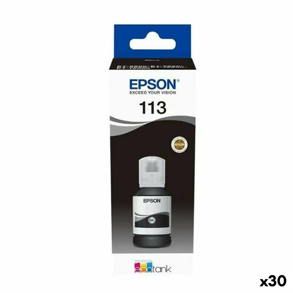 Tinta de recarga Epson ET-5850 ET-5800 ET-16650 ET-16600 ET-5880 ET-5170 Negro