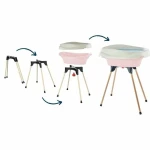 Cambiador 2 in 1 Bañera Rosa