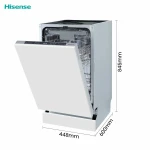 Lavavajillas Hisense HV542D10