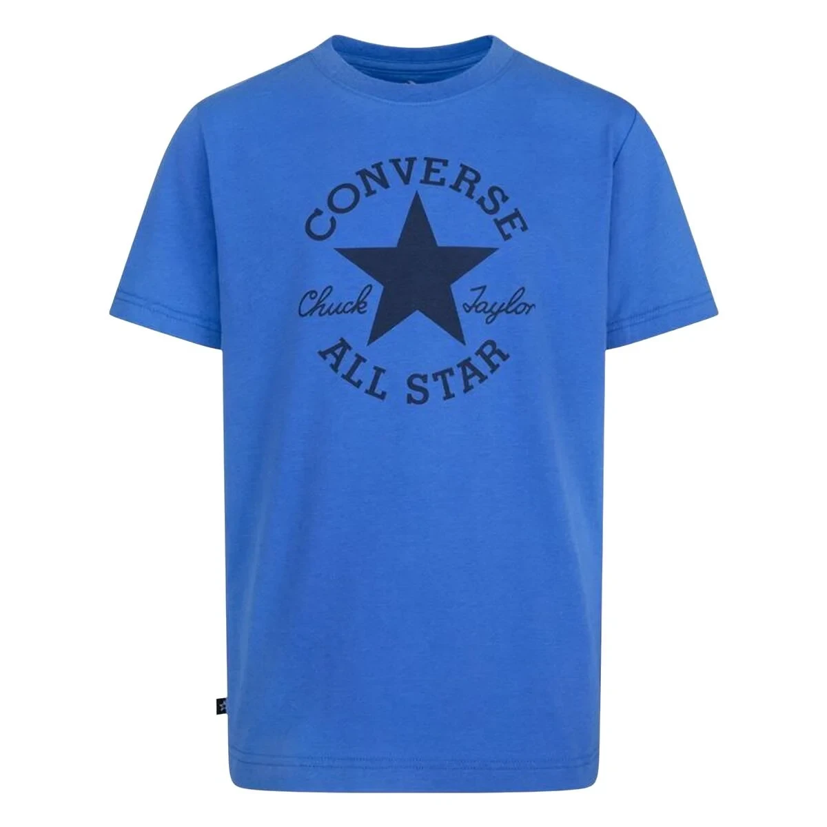 Camiseta de Manga Corta Infantil Converse Sustainable Core Sse Azul