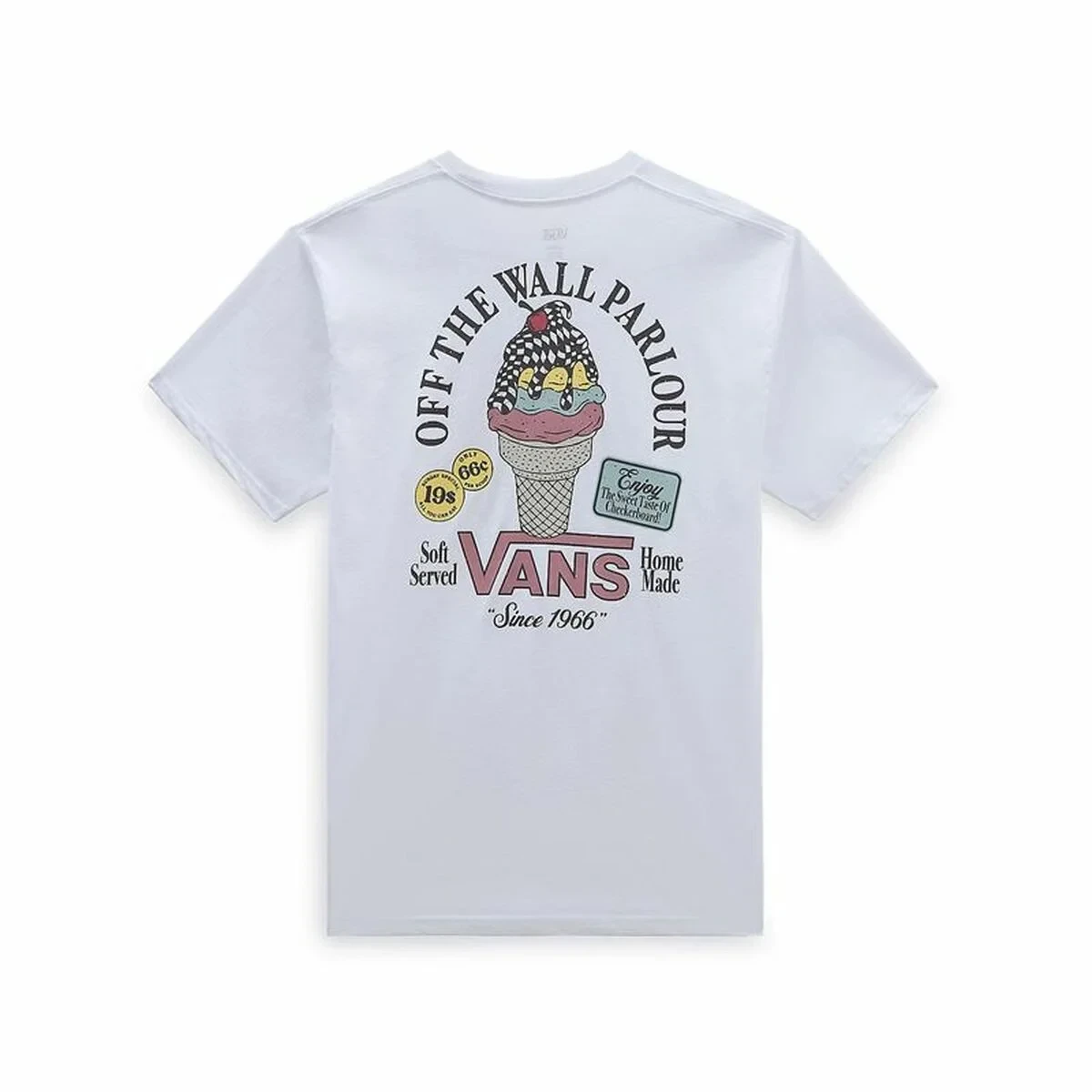 Camiseta de Manga Corta Hombre Vans Checkerboard Taste