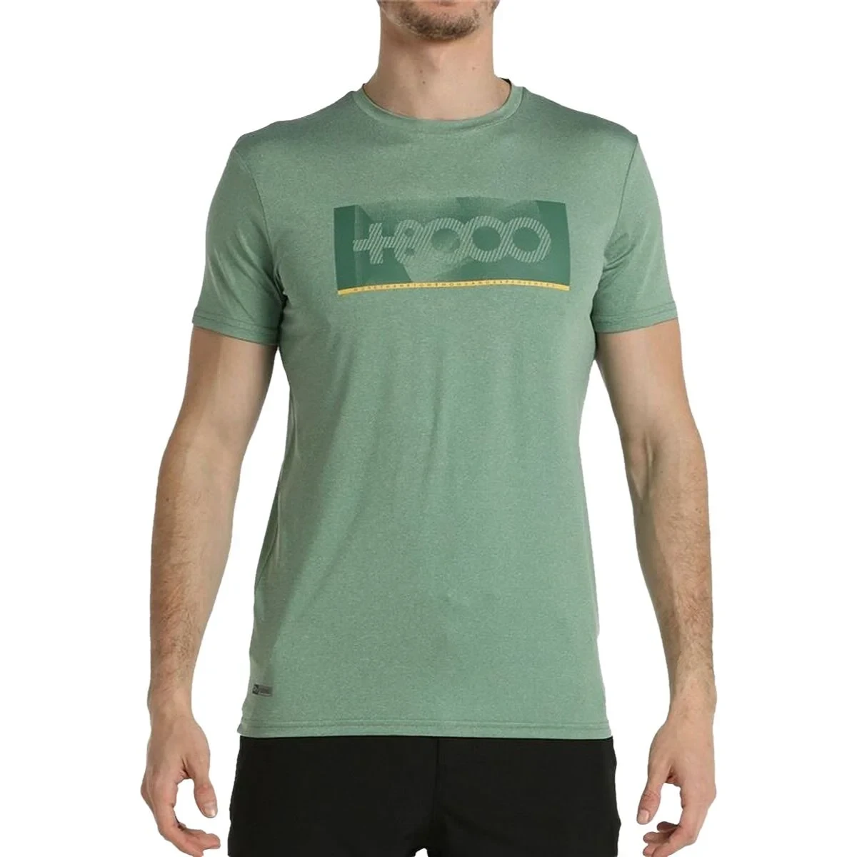 Camiseta de Manga Corta Hombre +8000 Azul