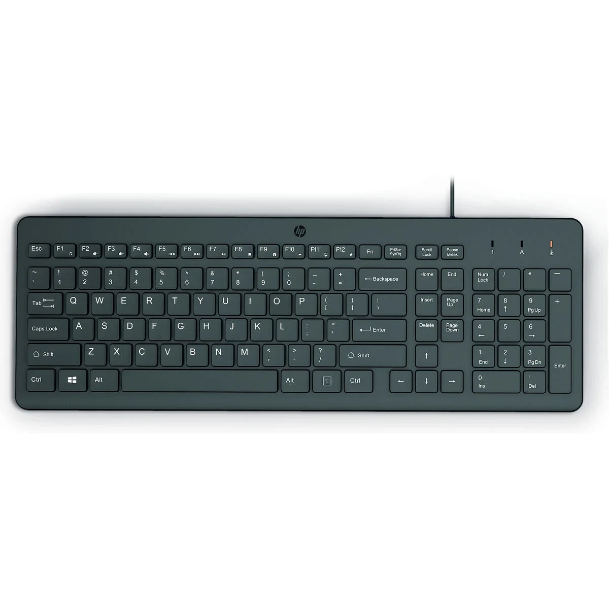 Teclado HP 150 Negro Qwerty Español