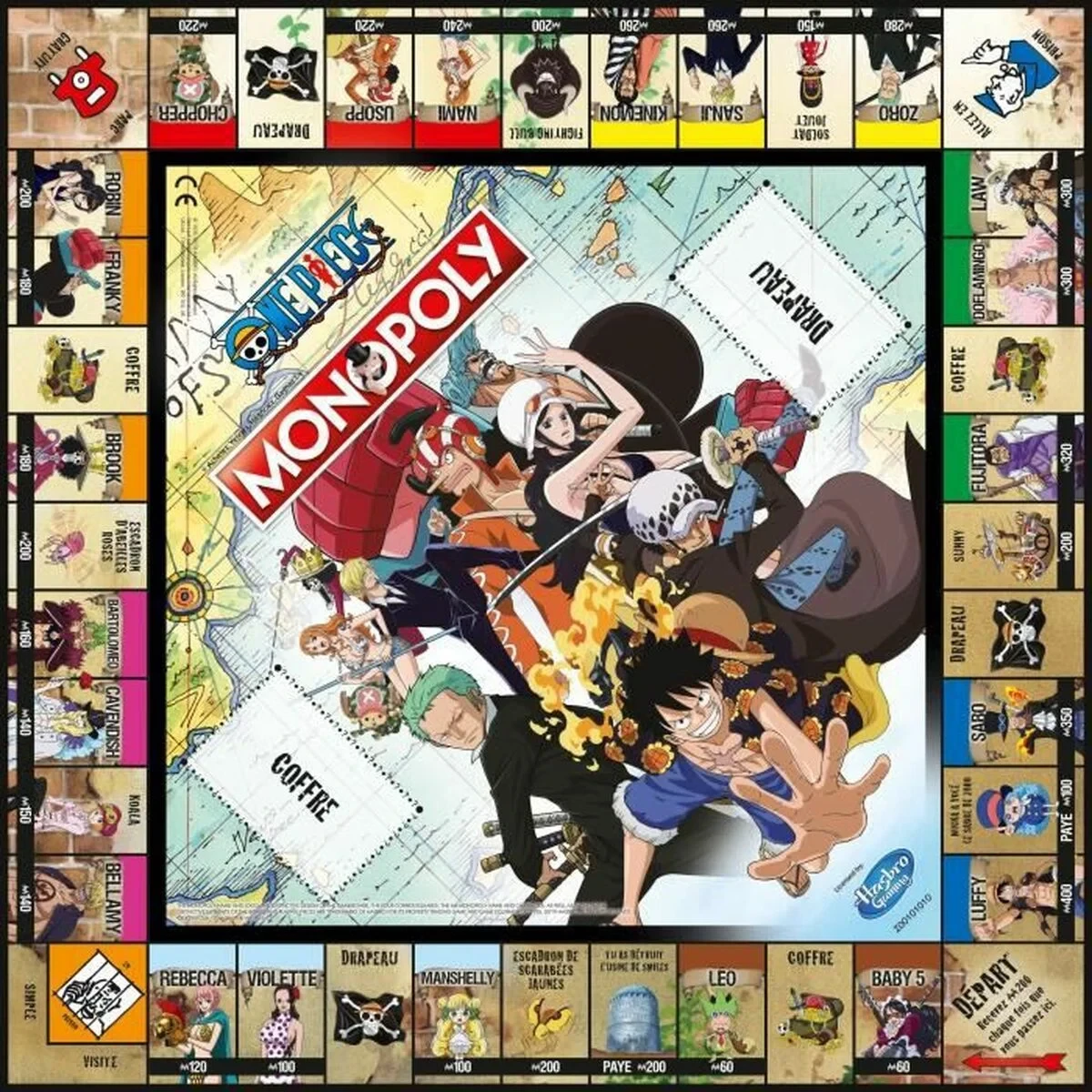 Juego de Mesa Winning Moves Monopoly One Piece (FR) (Francés)