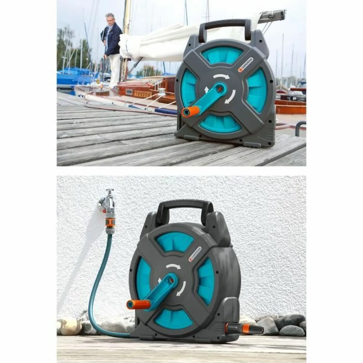 Manguera Gardena Portable Classic 15 2662-20 Plástico 15 m