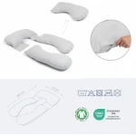 Cojín de Lactancia Doomoo Gris XXL (2 Unidades)