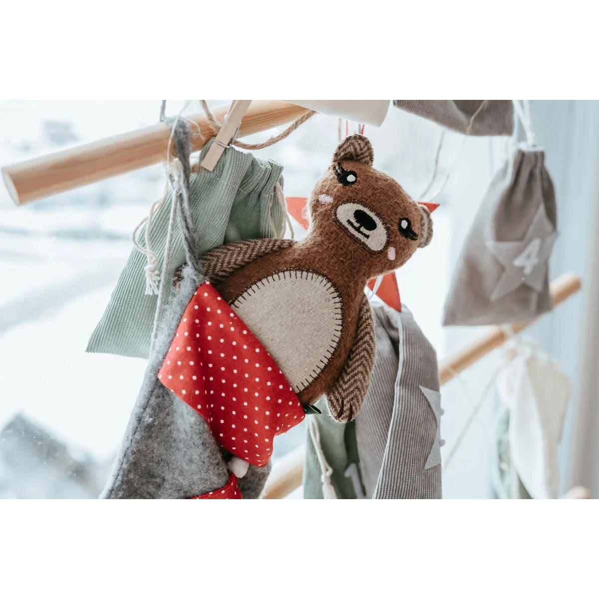 Peluche para perros Hunter Marrón 100 % Reciclado Oso