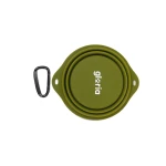 Comedero Plegable para Mascotas Gloria Verde Silicona Aluminio 550 ml