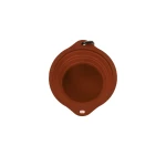 Comedero Plegable para Mascotas Gloria Rojo Silicona Aluminio 550 ml