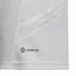 Camiseta de Fútbol de Manga Corta para Niños Adidas Con22 Blanco