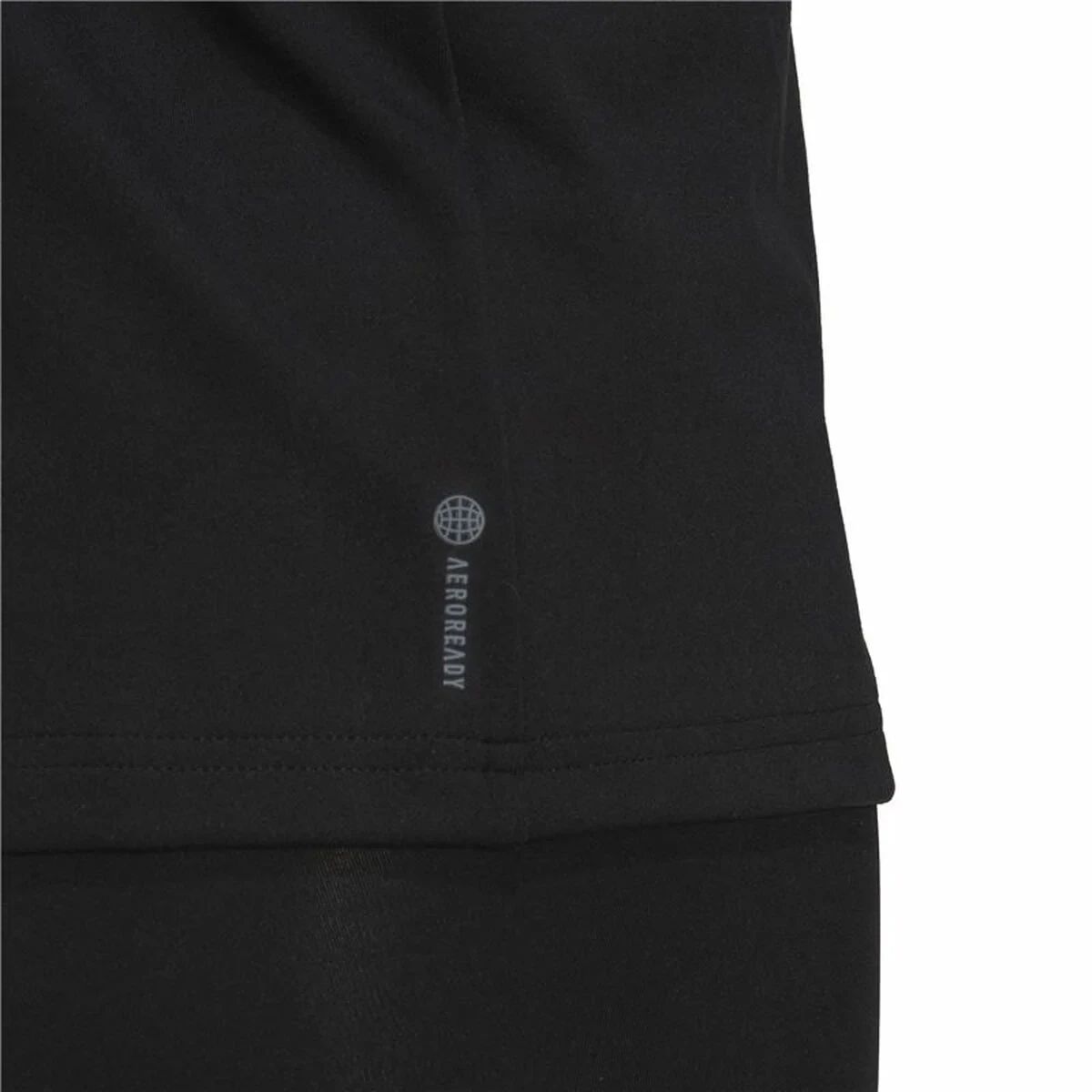 Camiseta de Manga Corta Mujer Adidas Studio Negro