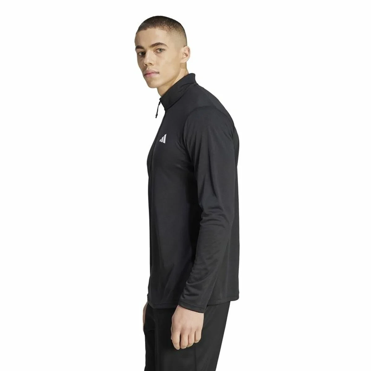Sudadera de Entrenamiento para Adultos Adidas Tr-Es+ 1I4Zip Negro