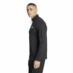 Sudadera de Entrenamiento para Adultos Adidas Tr-Es+ 1I4Zip Negro