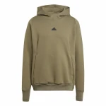 Sudadera con Capucha Hombre Adidas Z.N.E. Pr Marrón Ocre